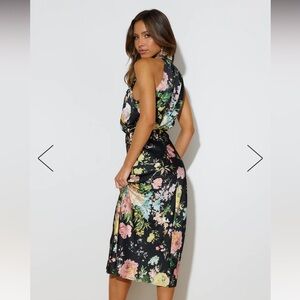Hello Molly SWITCH ME SATIN MAXI DRESS FLORAL